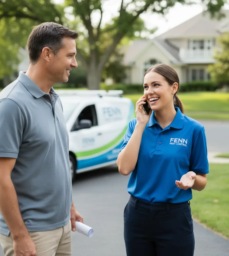Fenn Pest Control customer support in Daniels